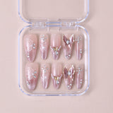 Pink Glitterfly